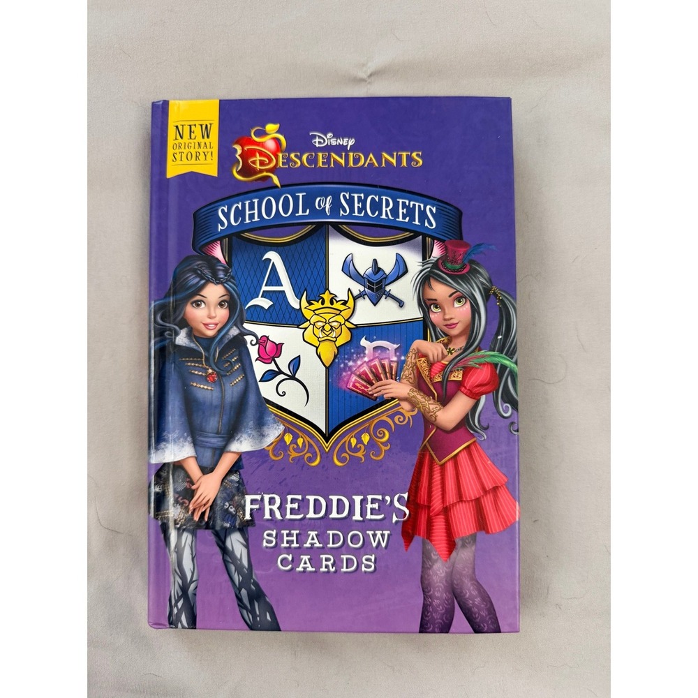 Disney Descendants‎ School of Secrets Freddie's Shadow Cards Hardcover Book 2016